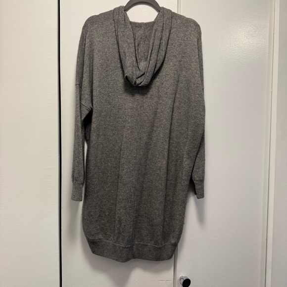 Skull Cashmere Gray Heart Snake Sweater Dress - Picture 3 of 3